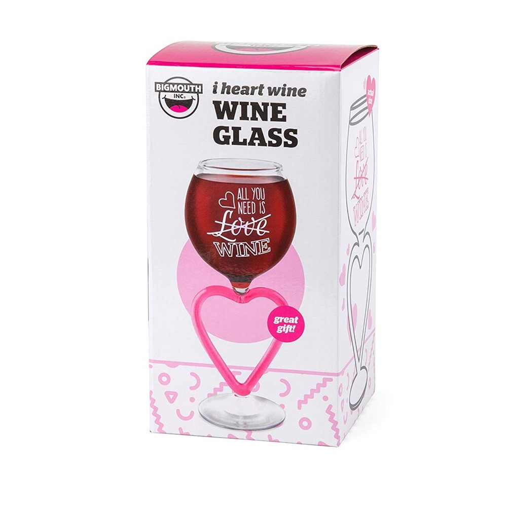 Big Mouth Heart All You Need Is Love🚫Wine Glass🍷 - Picture 6 of 6